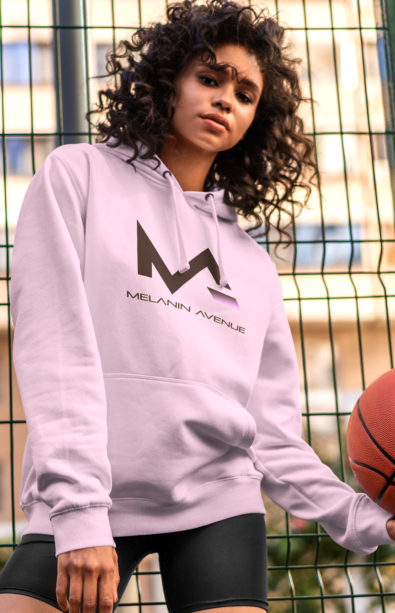 MA Pink Signature Hoodie – Melanin Avenue