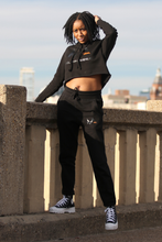 Load image into Gallery viewer, MA Adult Black Signature Jogger